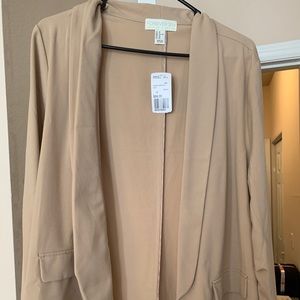 Tan Plus Blazer